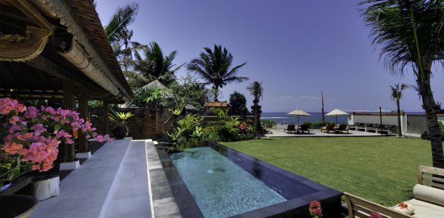 Villa Majapahit Maya, Suite nuptiale piscine et jardin
